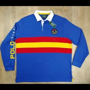Polo Ralph Lauren Sportsman Mens Rugby Shirt NWT